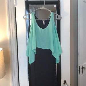 Pinkblush maternity maxi dress